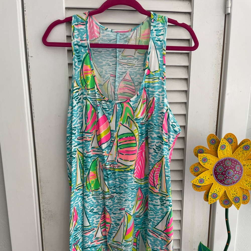 Lilly Pulitzer You Gotta Regatta cotton dress, NWOT.